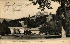 Uriage-les-Bains - Le Parc et le Chateau -
													38 Isère
												
