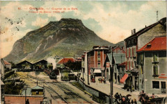 Grenoble - Quartier de la Gare - Casque de Neron (1305 m) à Grenoble