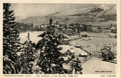 Villard-de-Lans - Vue générale et Col de l'Arc à Villard-de-Lans