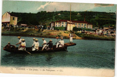 Vienne - Les Joutes - Le Vainqueur à Vienne