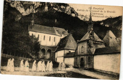 Dauphiné - Entrée du Couvent de la Grande-Chartreuse - Entrée de