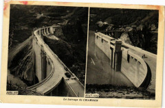 Le barrage du Chambon - Avril 1935 - Aout 1935
