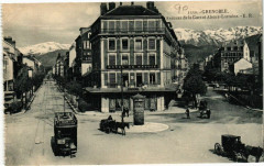 Grenoble - Avenues de la Gare et Alsace-Lorraine à Grenoble