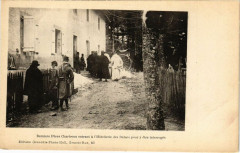 Derniers Peres Chartreux entrant a l Hotellerie des Dames