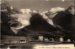 Chamonix Village et Glacier des Bossons