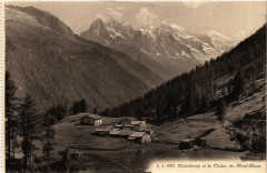 Grelechamp et la Chaine du Mont-Blanc