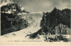 J. J. 1092 Chamonix Pavillon et Glacier des Bossons