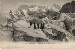 J. J. 544 b Chamonix - Traversée de la Mer de Glace à Vers