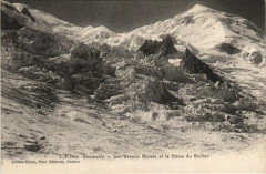 J. J. 5984 Chamonix Les Grands Mulets et le Dome du Gouter