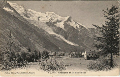 J. J. 5951 Chamonix et le Mont-Blanc