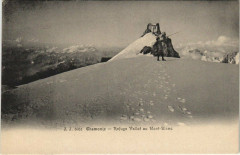 J. J. 5051 Chamonix - Refuge Vallot au Mont-Blanc