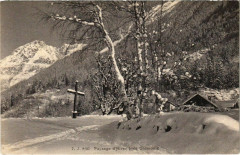 Paysage d'Hiver pres Chamonix