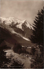 Chamonix et le Mont-Blanc