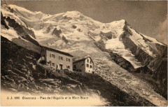 Chamonix - Plan de l'Aiguille et le Mont-Blanc
