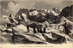 Chamonix - Traversée de la Mer de Glace à Vers