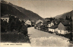 L'Arve a Chamonix -
													74 Haute Savoie
												