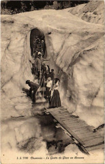 Chamonix - La Grotte de Glace au Bossons -
													74 Haute Savoie
												
