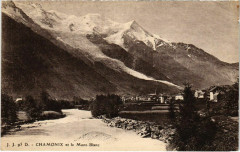 Chamonix et le Mont-Blanc