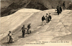 Chamonix - Traversée de la Mer de Glace à Vers
