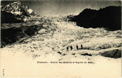 Chamonix - Glacier des Bossons et Aiguille du Midi