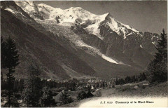 Chamonix et le Mont-Blanc