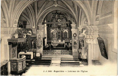 Argentiere - Interieur de l'Eglise