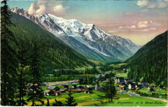 Argentiere et le Mont-Blanc