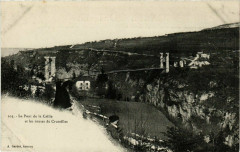 Le Pont de la Caille et les ruites de Crusilles