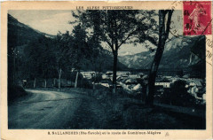 Sallanches et la route de Combloux - Megeve à Sallanches