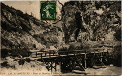 Salins-Moutiers - Route de Moutiers a Brides-les-Bains