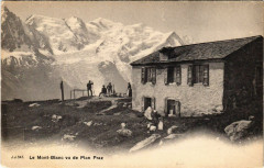 Le Mont-Blanc vu de Plan Praz