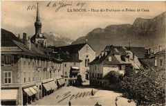 La Roche - Place des Portiques et Pointe de Coux