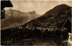 Saint-Gervais-les-Bains (870 m) Hte-Savoie - La Pointe de Plate (2552 à Saint-Gervais-les-Bains