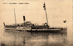 Lac Leman - Vapeur Evian