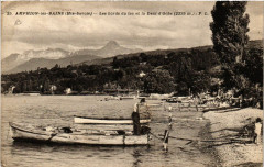 Amphion-les-Bains - Les bords du lac et la Dent