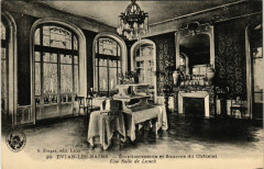 Evian-les-Bains - Etabl.s et Dources du Chatelet - Une Salle.. à Évian-les-Bains