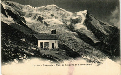 Chamonix - Plan de l'Aiguille et le Mont-Blanc