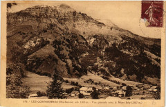 Les Contamines Vue générale avec le Mont Joly