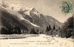 Chamonix L'Arve et le Mont-Blanc