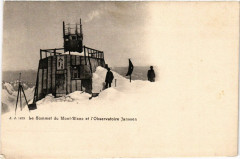 Le Sommet du Mont-Blanc et l'Observatoire Janssen