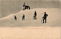 Le Sommet du Mont-Blanc