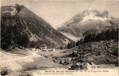 Hotel du Col des Montets et l'Aiguille Verte