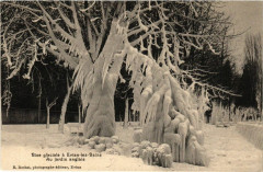 Evian-les-Bains Bise glaciale-Au jardin anglais à Évian-les-Bains
