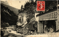 Carte postale ancienne Chemin de fer de Chamonix
                                                                     à Chamonix-Mont-Blanc
                                
