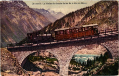 Chamonix Le Viaduc du Chemin de fer de la Mer de Glace