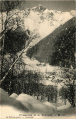 Chamonix et le Brevent Hiver