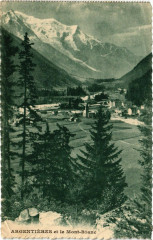Argentieres et le Mont-Blanc