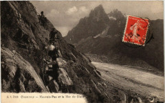 Chamonix - Mauvais-Pas et la Mer de Glace
