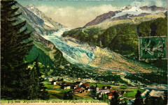 Argentiere - Le Glacier et l'Aiguille du Chardonnet -
													74 Haute Savoie
												