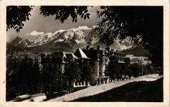 Chambloux alt 980m Hotel du P.L.M. et le Mont-Blanc